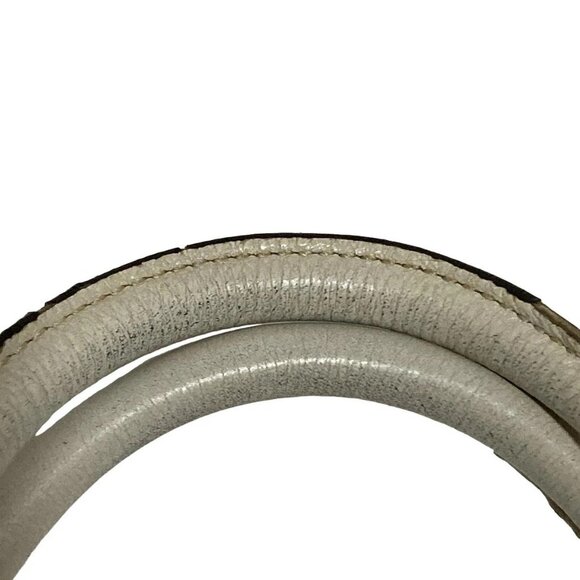 Auth COACH Madison Leather Juliette 21222 Cream Leather - Handbag - Picture 9 of 13